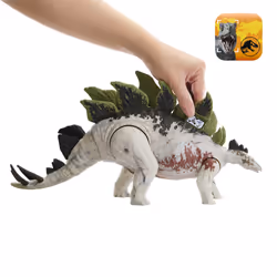 Jurassic World – Figurine Stégosaure MÉGA ACTION