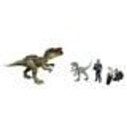 Coffret 3 Figurines Jurassic World - Owen Dinosaures Yangchuanosaurus et Blue
