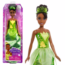 Disney Princess Disney – Princesses Disney – Poupée Tiana, Poupée mannequin, Femelle, 3 an(s), 279,4 mm, 50 g, Vert
