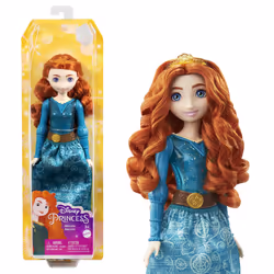 Disney Princess Disney – Princesses Disney – Poupée Mérida, Poupée mannequin, Femelle, 3 an(s), Garçon/Fille, 279,4 mm, 50 g
