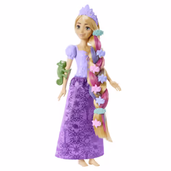 Disney Princess Disney – Princesses Disney – Poupée Raiponce Chevelure Fabuleuse - Vue supplémentaire 12