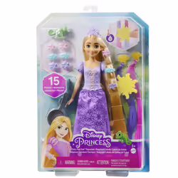 Disney Princess Disney – Princesses Disney – Poupée Raiponce Chevelure Fabuleuse - Vue supplémentaire 4