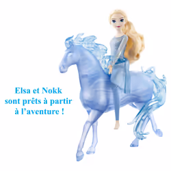 Mattel Disney – La Reine des Neiges – Coffret Elsa et Nokk