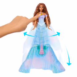Mattel Disney The Little Mermaid Transforming Ariel Doll
