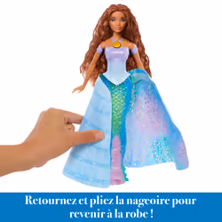 Mattel Disney The Little Mermaid Transforming Ariel Doll - Vue supplémentaire 8