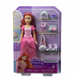 Mattel Disney – Princesses Disney – Coffret Ariel Mise en Beauté - Vue supplémentaire 6