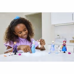 Disney Frozen Disney – Coffret La Reine des Neiges Neige Color Reveal, Poupée mannequin, Femelle, 3 an(s), Fille, 88,9 mm, 15 ...