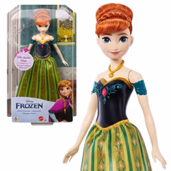 La Reine des Neiges Anna-Mattel Poupée Chantante Disney « Le Renouveau » HMG40