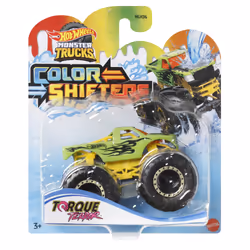 Hot Wheels Monster Trucks COLOR SHIFTERS TORQUE TERROR Vehicle, Monster truck, 3 an(s), Vert