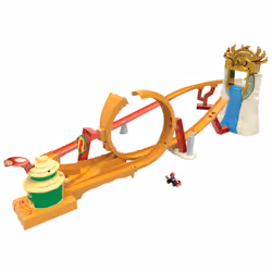 Hot Wheels Mario Kart – Circuit Royaume de la Jungle du film Super Mario Bros - Vue supplémentaire 9