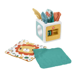 Fisher-Price Paradise Pals – Cube d’Activités Boîte de Mouchoirs