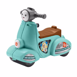 Fisher-Price Rires et Éveil – Scooter Éveil Progressif, 1,5 an(s), 2 roue(s), Plastique, Multicolore