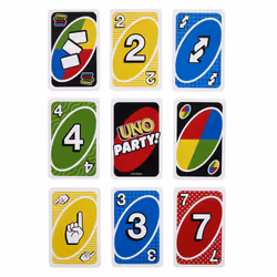 Games HMY49 jeu de société UNO Party Jeu de cartes Dépouillement