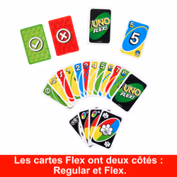 Games UNO Flex Jeu de cartes Dépouillement - Vue supplémentaire 6