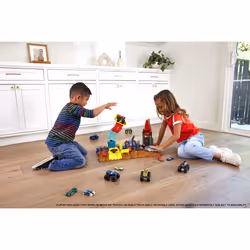 Hot Wheels Monster Trucks – – Coffret Compétition de Dérapages