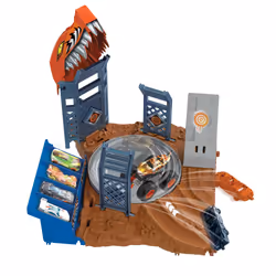 Hot Wheels Monster Trucks – – Coffret Compétition de Dérapages