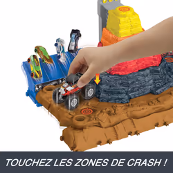 Hot Wheels Monster Trucks Arena Smashers Bone Shaker Ultimate Crush Yard Playset - Vue supplémentaire 10