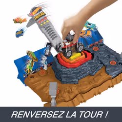 Hot Wheels Monster Trucks Arena Smashers Bone Shaker Ultimate Crush Yard Playset - Vue supplémentaire 9