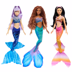 Mattel Disney The Little Mermaid Ariel and Sisters Fashion Doll Set, Poupée mannequin, Femelle, 3 an(s), Fille, 387 mm, Multi ...