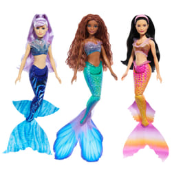 Mattel Disney The Little Mermaid Ariel and Sisters Fashion Doll Set