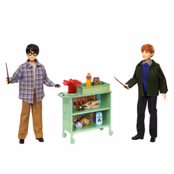 Harry Potter Harry &amp; Ron on the Hogwarts Express, Poupée mannequin, Mâle, 6 an(s), Garçon/Fille, 265 mm, Multicolore