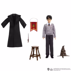 Harry Potter with The Sorting Hat, Poupée mannequin, Mâle, 6 an(s), Garçon/Fille, 265 mm, Multicolore
