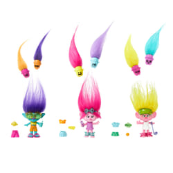 Mattel Les Trolls 3 – Assortiment HAIR POPS