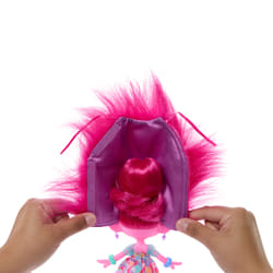 Mattel Les Trolls 3 RÉVÉLATIONS CAPILLAIRES - Reine Poppy