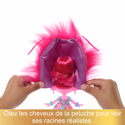 Mattel Les Trolls 3 RÉVÉLATIONS CAPILLAIRES - Reine Poppy - Vue supplémentaire 6