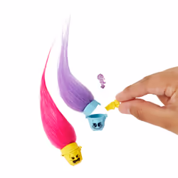 Mattel Les Trolls 3 – HAIR POPS – Poupée Reine Poppy