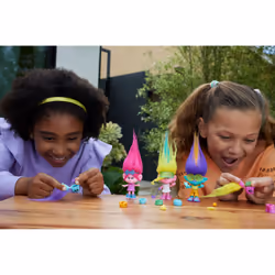 Mattel Les Trolls 3 – HAIR POPS – Poupée Reine Poppy - Vue supplémentaire 5
