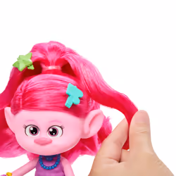 Mattel DreamWorks – Les Trolls 3 – Strass et Paillettes – Poupée Reine Poppy, Poupée mannequin, Femelle, 3 an(s), Fille, 165, ...