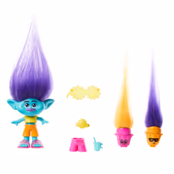 Mattel Les Trolls 3 – HAIR POPS Branch - Vue supplémentaire 5