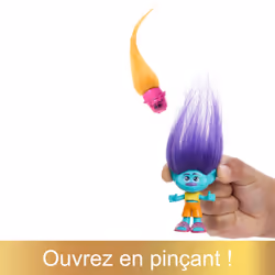 Mattel Les Trolls 3 – HAIR POPS Branch - Vue supplémentaire 7