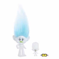Mattel Les Trolls 3 – Petite poupée Guy Diamant