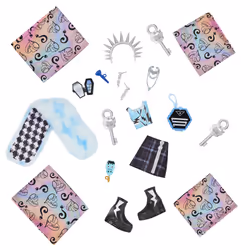 Monster High – Coffret Monstrueux Secrets Frankie Stein Look Irisé