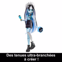 Monster High – Coffret Monstrueux Secrets Frankie Stein Look Irisé - Vue supplémentaire 8