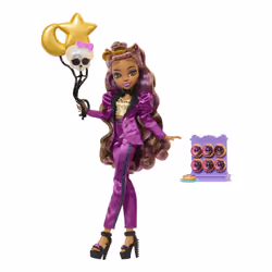 Monster High Monster Ball Clawdeen Wolf Doll, Poupée mannequin, Femelle, 4 an(s), Fille, Multicolore