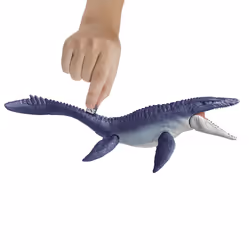 Jurassic World Mosasaurus, 4 an(s), Bleu, Blanc, Plastique