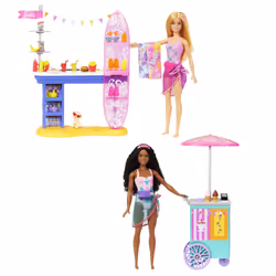 Barbie HNK99, Ensemble de plage pour poupées, 3 an(s)