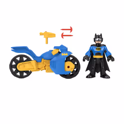 Fisher-Price Imaginext DC Super Friends – Batcycle XL et Batman - Vue supplémentaire 5