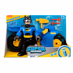 Fisher-Price Imaginext DC Super Friends – Batcycle XL et Batman - Vue supplémentaire 6
