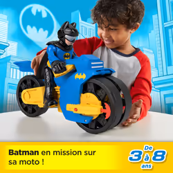 Fisher-Price Imaginext DC Super Friends – Batcycle XL et Batman - Vue supplémentaire 7