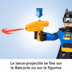 Fisher-Price Imaginext DC Super Friends – Batcycle XL et Batman - Vue supplémentaire 9