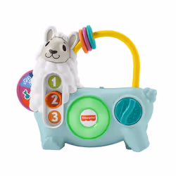 Fisher-Price Linkimals 123 Activity Llama, 0,75 an(s), Sonore, Batteries requises, AA, Plastique, Multicolore
