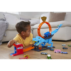 Hot Wheels City – Coffret L’Attaque du T-Rex