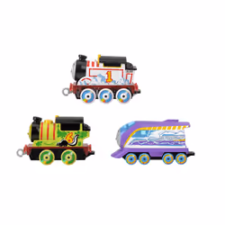 Fisher-Price Thomas le petit train – Thomas et ses Amis – Coffret de 3 Locomotives Color Changers