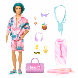 Barbie Extra – Poupée Cool, Poupée mannequin, Mâle, 3 an(s), Garçon/Fille, 285 mm, Multicolore