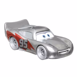 Disney Pixar Cars HNP98, Véhicule de course, 4 an(s), Métal, Argent