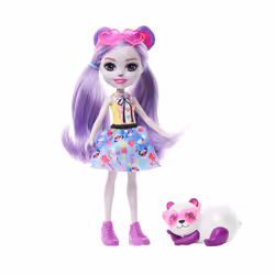 Enchantimals Glam Party – Poupée PEMMA PANDA GALA ENCHANTÉ, Poupée mannequin, Femelle, 4 an(s), Garçon/Fille, 170 mm, Multico ...